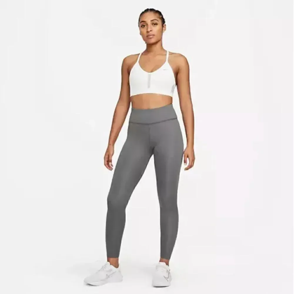 Nike Women's Therma-FIT One Mid-Rise Leggings Full length size xs NWT iron Gray